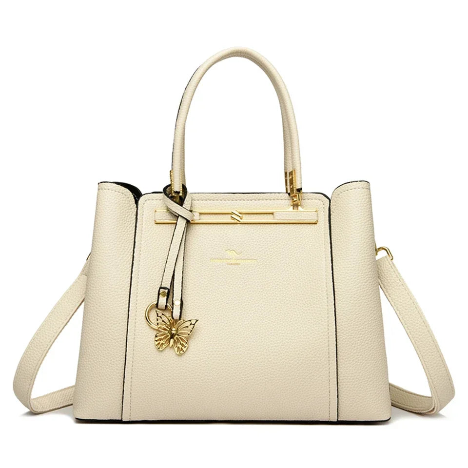 Soft Leather Luxury Tote