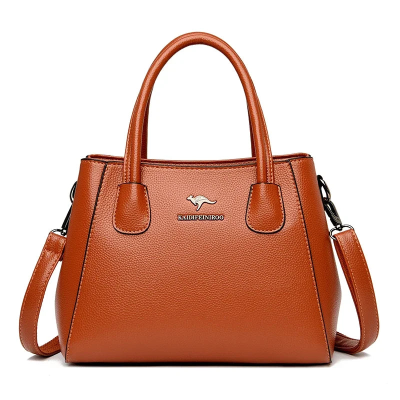 Luxury Designer Leather Tote