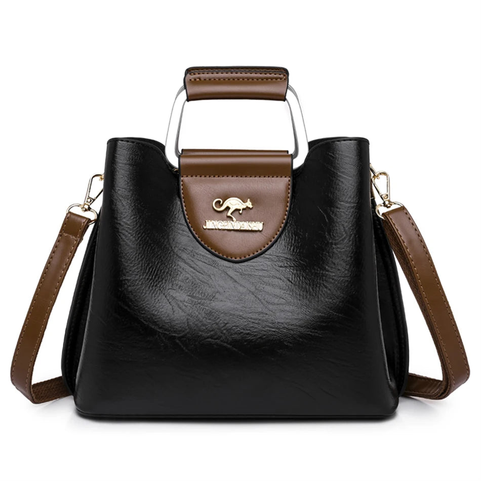 Iconic Leather Handbag