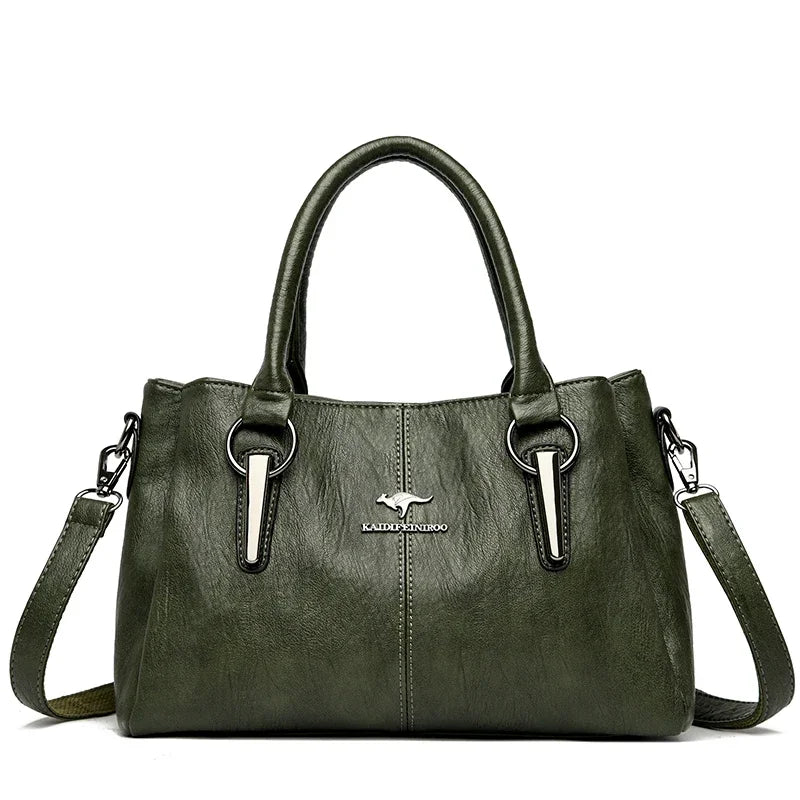 Luxury Designer Leather Tote