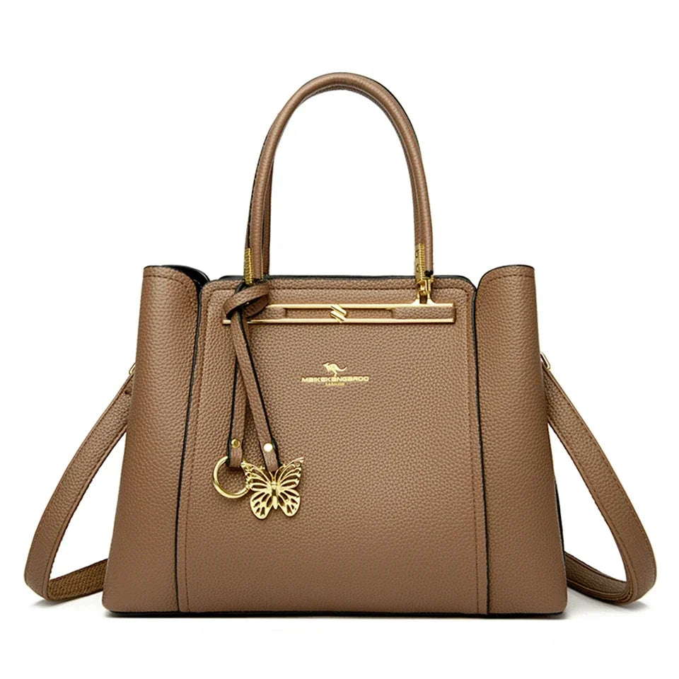 Soft Leather Luxury Tote