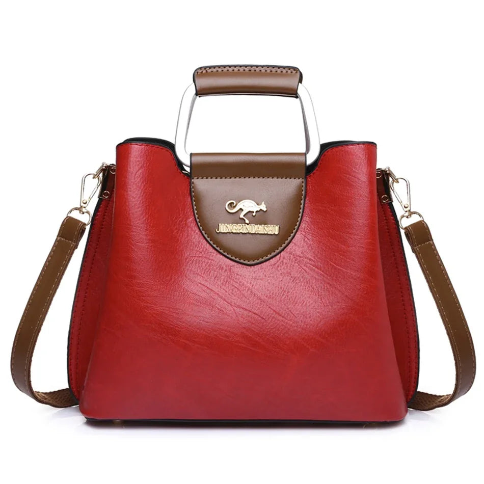 Iconic Leather Handbag