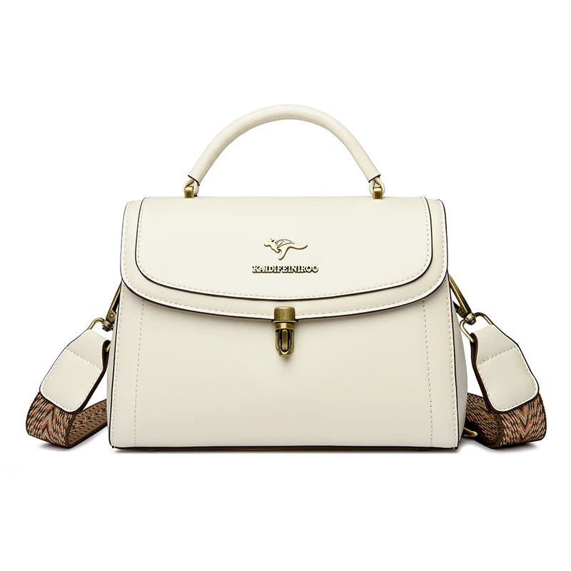 Designer Leather Shoulder Bag