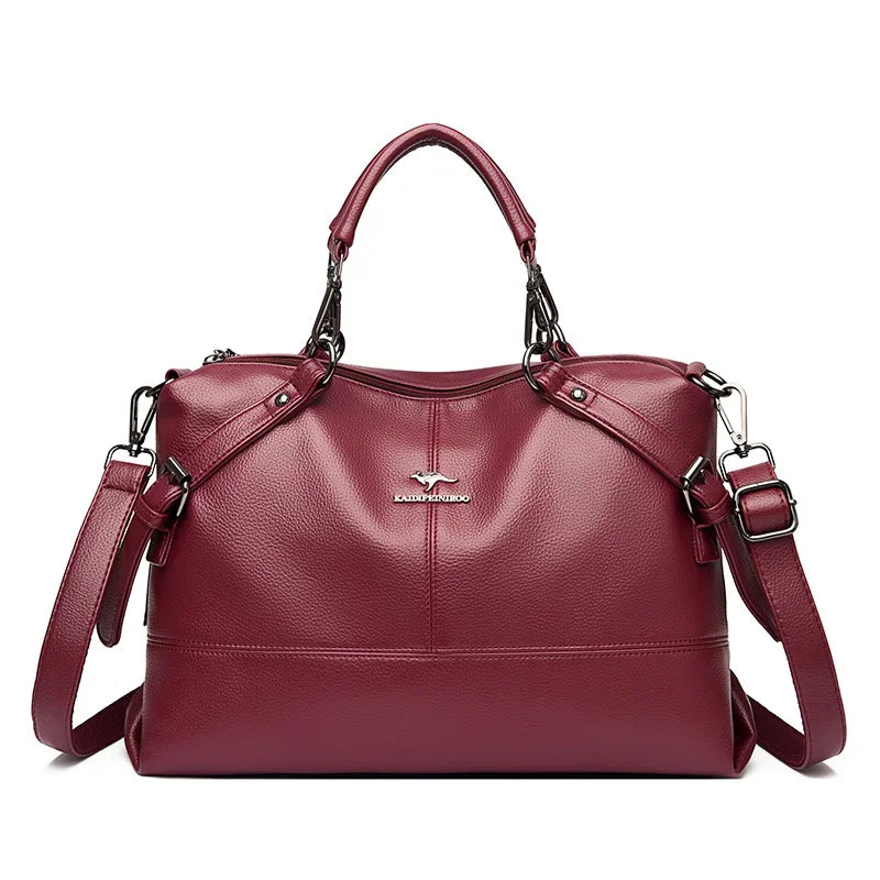 Luxury Designer Leather Tote
