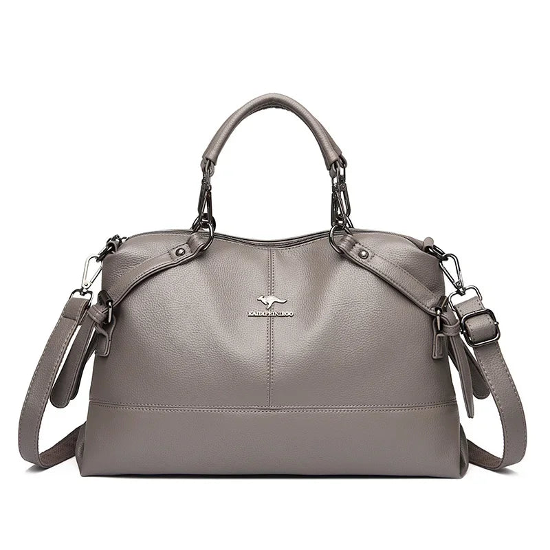 Luxury Designer Leather Tote