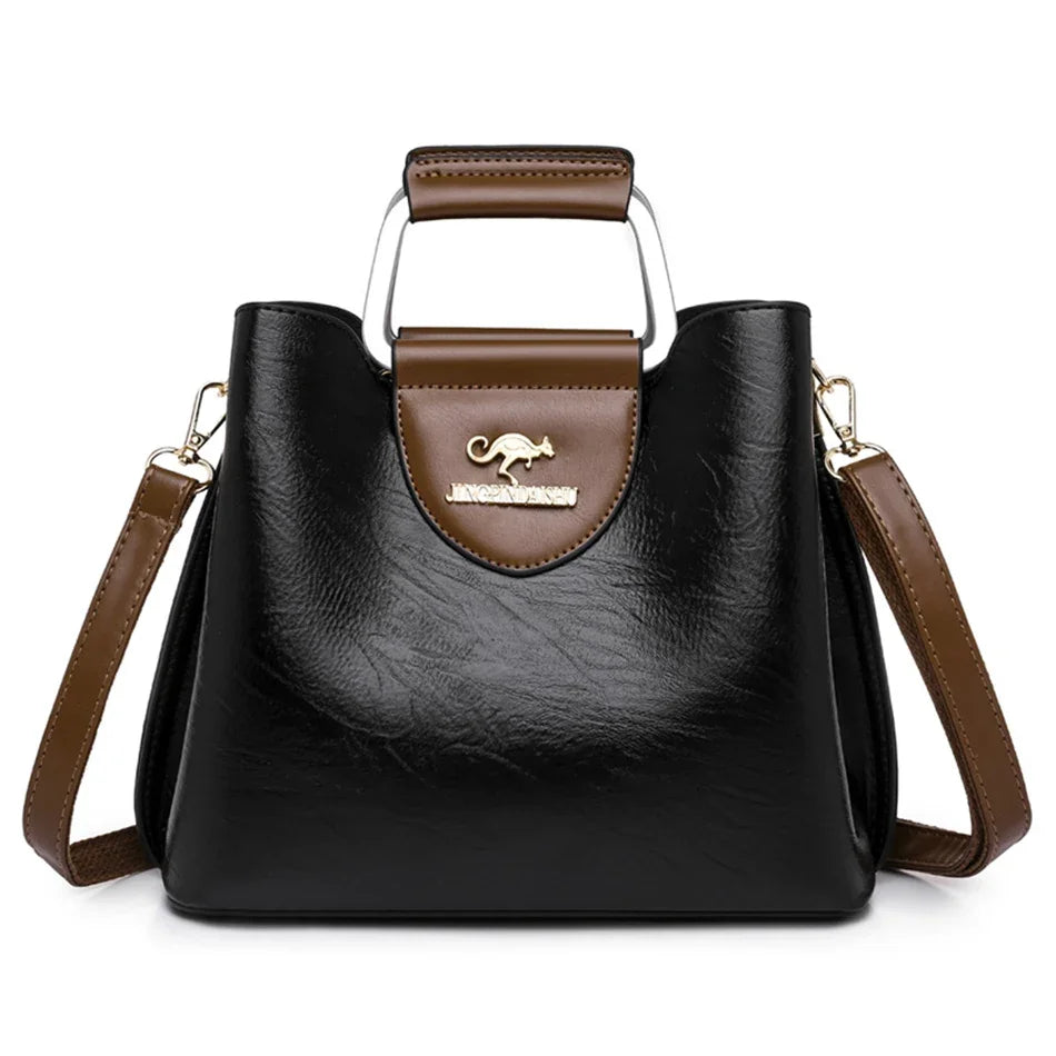 Iconic Leather Handbag