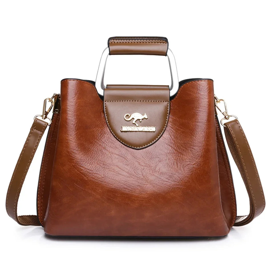 Iconic Leather Handbag
